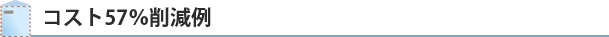 �R�X�g57%�팸��