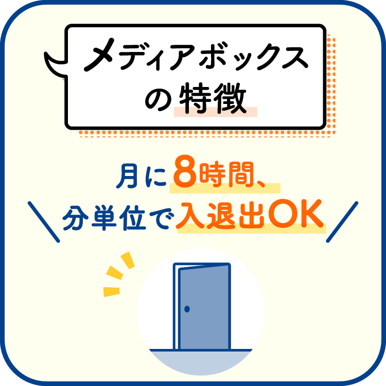 メディアボックスの特徴